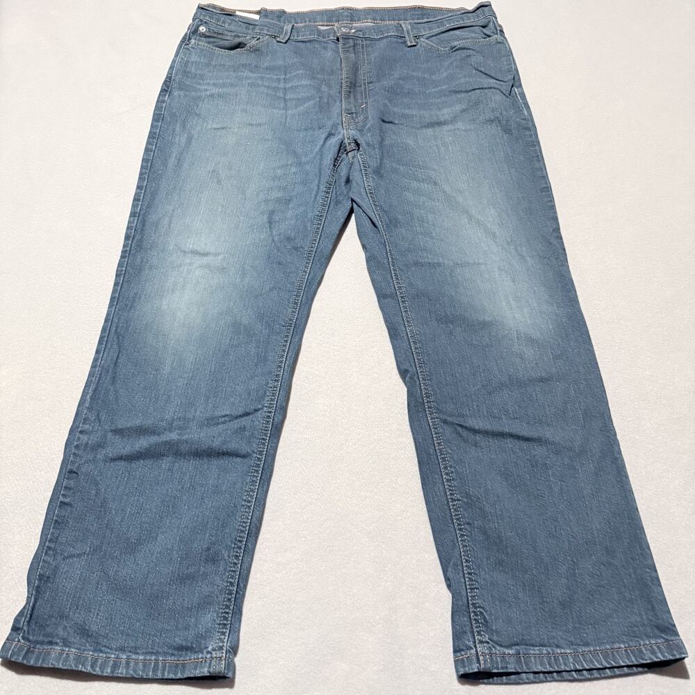 Vintage Levi's 541 Jeans Dark Wash Denim Bootcut Classic Straight Zip Fly 40X30